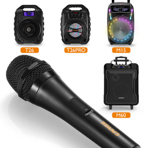 EARISE W1 Karaoke Microphone with 16.4ft Cord