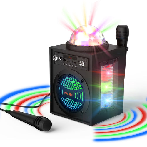 GetUSCart- EARISE T26 Pro Karaoke Machine with 2 Wireless